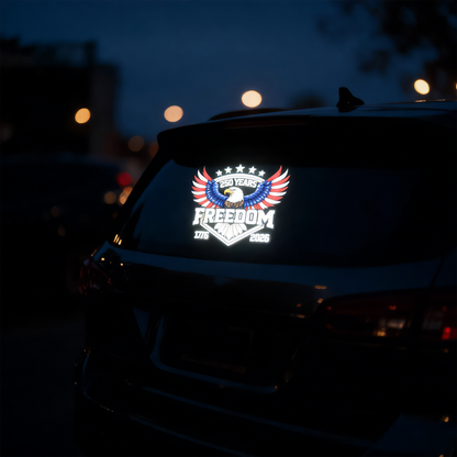 God Bless America 2026 Glow-in-the-Dark Patriotic Decal