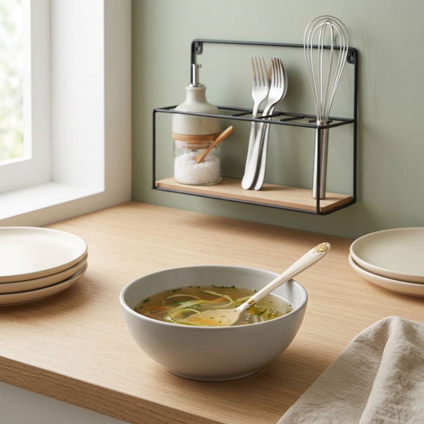 Gilded Dinner Spoon
