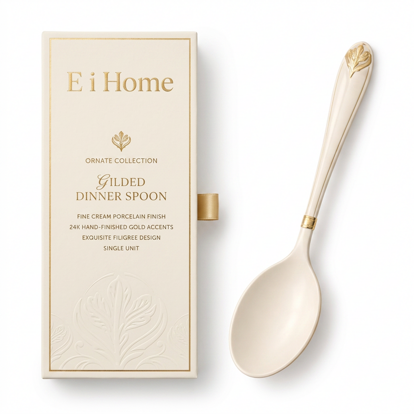 Gilded Dinner Spoon