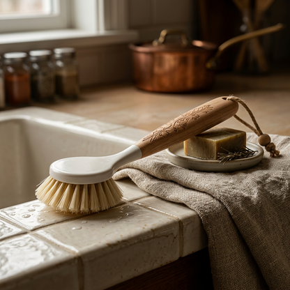 Natural Beechwood Dish Brush