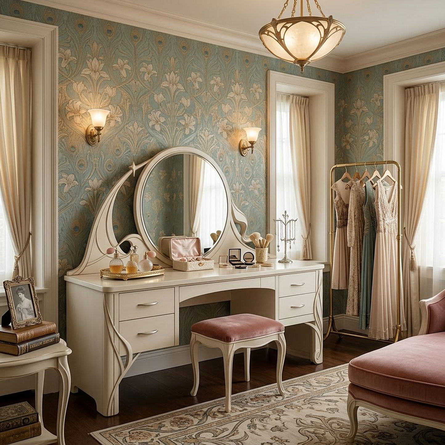 Art Nouveau Dressing Table