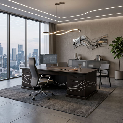 Executive Wave Desk
