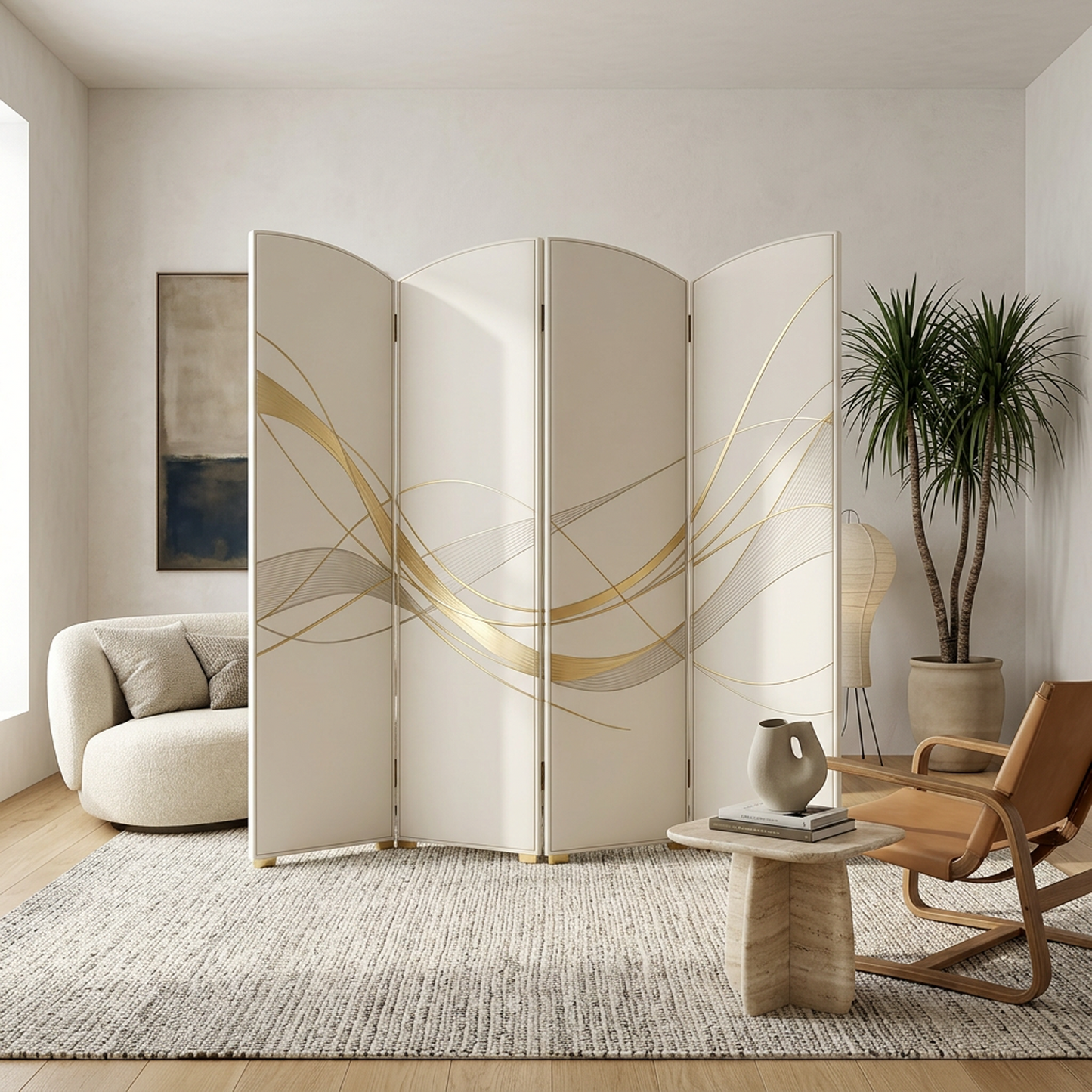 Luxe Curved Room Divider