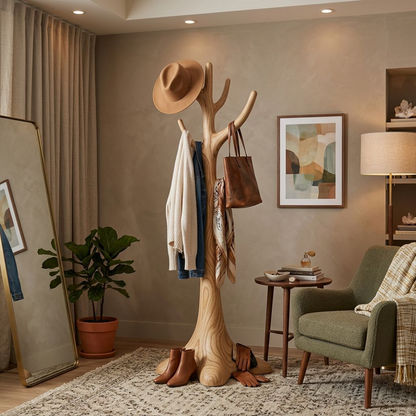Arbor Solid Wood Coat Rack