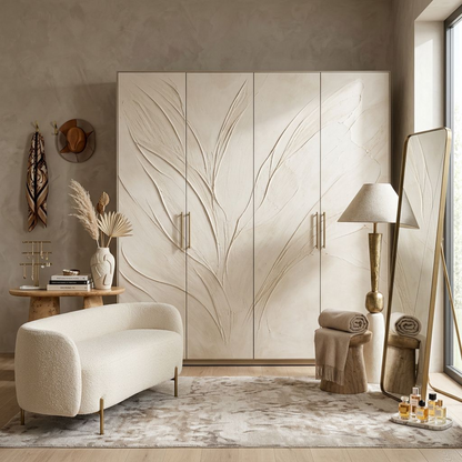 Modern Textured Wardrobe