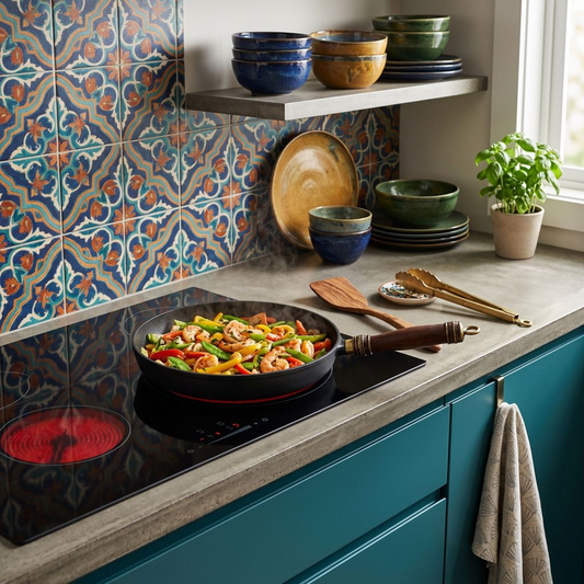 Artisan Flat Fry Pan & Crepe Skillet